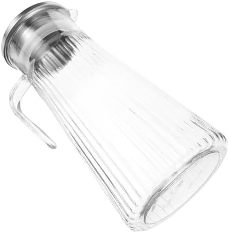 Acrylic Water Pitcher Juice Jug Large Capacity 1.5l with Lid