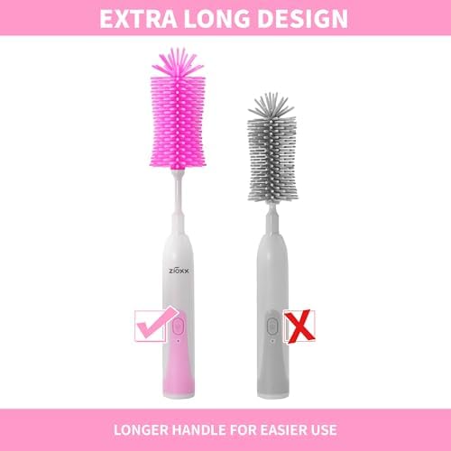 Electric Bottle Brush Cleaner, Portable Electric Baby Bottle Brush