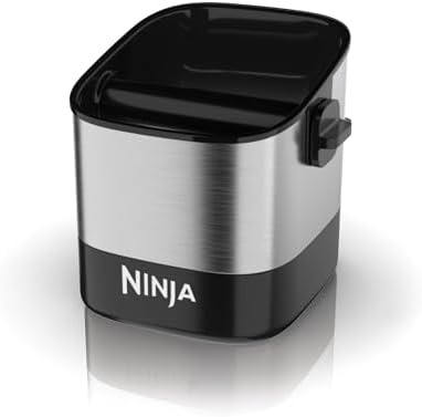 Ninja Luxe Café Knock Box, Holds 10 Double Shot Pucks, XSKKNOCKBOX
