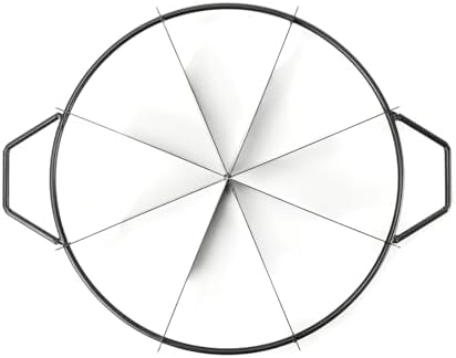 HAWOK 8-Slice Pie Cutter and Cake Divider, 10-Inch