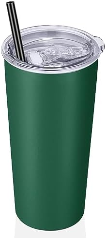 VEGOND 20oz Tumbler Stainless Steel Tumbler with Lid And Straw Vacuum