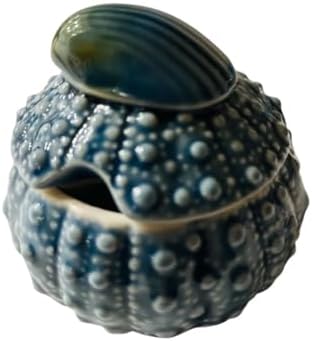 Blue Sky Ceramics Blue Urchin Sugar Bowl, Multi (14883)