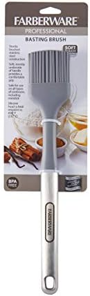 Farberware Pro Silicone Basting Brush, 11 Inch Pastry Brush for