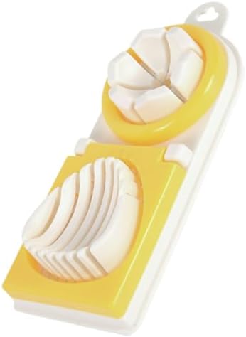 Egg Cutter Stainless Steel PP One Press Slicing Tool for Breakfast