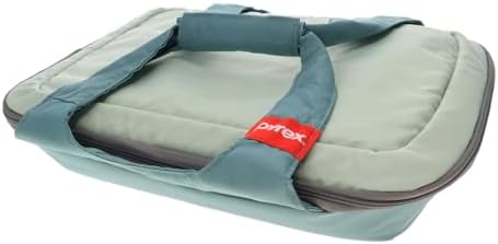 Pyrex 3-Piece 5Qt Portables Set with Sage Green Tote