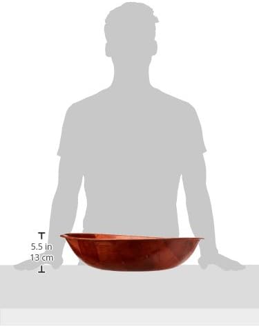 Winco Heavy-Duty 20" Wood Salad Serving Bowl