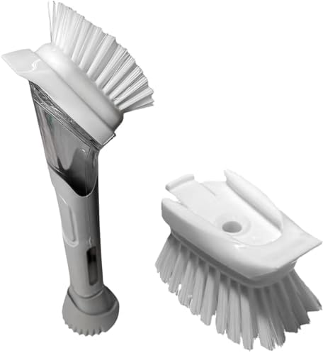 Smilyeez Dish Brush Refill for Dish Daddy Dishwand, 2 Pack