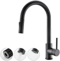 Black Kitchen Faucet HAVIN with Soap Dispenser