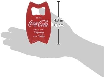 Tablecraft Stainless Steel Coca-Cola Bottle Opener Fridge Magnet - Image 3