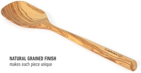 Calphalon Edge Cooking Spoon, 13-Inch Italian Olive Wood Kitchen