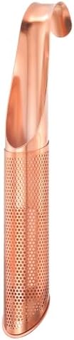 uxcell Tea Strainer with Fine Mesh, Stainless Steel Tea Steeper, Rose