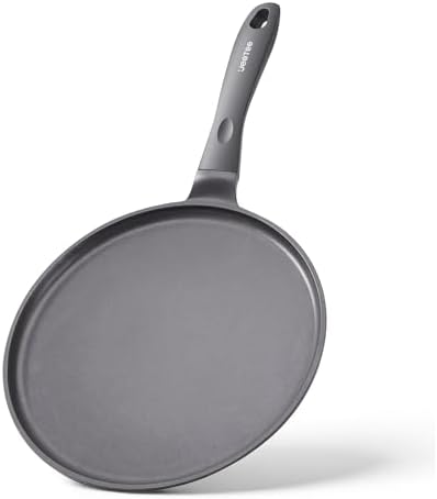 JEETEE Nonstick Crepe Pan, 9.5 Inch Titanium Pancake Pan