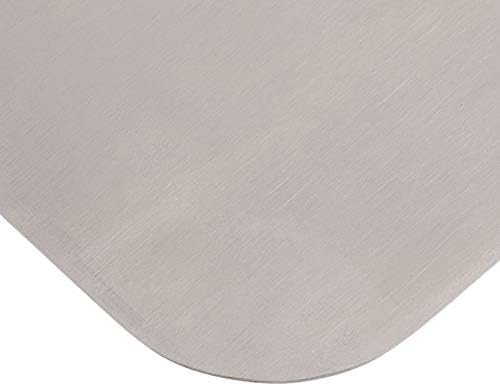 Dough Cutter for Bread and Pizza Dough, Stainless Steel Metal Griddle