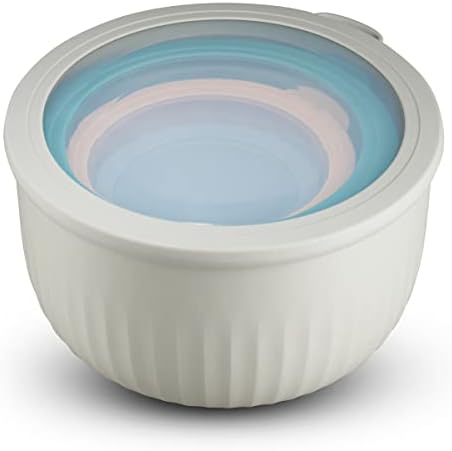 Table Concept Food Storage Containers, Plastic Bowls with Lids Set