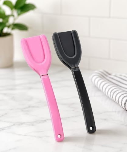 2-in-1 Egg Flipper Spatula Tongs, Set of 2