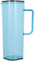 Acrylic Iced Tea Pitcher with Lid, 1200ml Water Jug for Bar Service