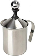 Milk Frother, HomeGoal Stainless Steel Manual Milk Foamer, Handheld