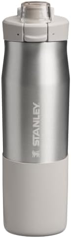 STANLEY Vitalize Tempo Bottle, 24 oz, Stainless Steel Ash