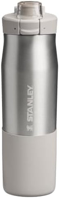 STANLEY Vitalize Tempo Bottle, 24 oz, Stainless Steel Ash