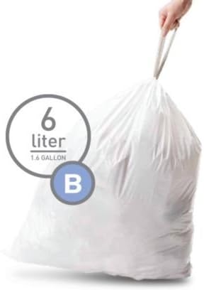 Simplehuman Bin Trash Can Bags Liners New 6l Litres Size B Box Pack of 30 - Image 2