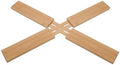2pcs Bamboo Drawer Dividers Kitchen Organizer for Utensils Compact and