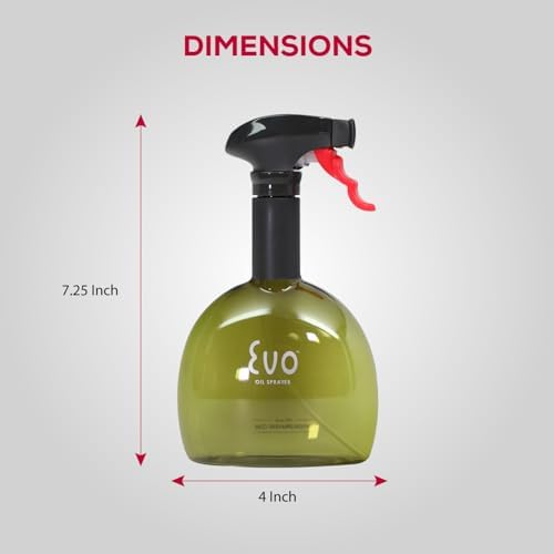 Evo Oil Sprayer Minis, 8-Ounce, Yellow and Green