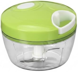 Manual Pull String Chopper, Compact ABS Mincer for Garlic Herbs