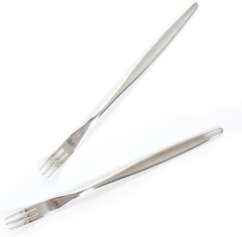 Norpro 8" Long Handle Stainless Steel Pickle Forks, Set of 2