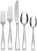 Oneida Moda 65-Piece 18/10 Silverware Set for 12, Flatware
