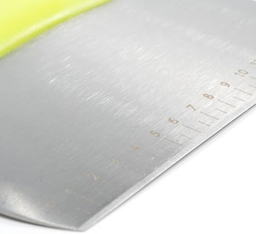 Stainless Steel Pastry Scraper/Bench Scraper Chopper, Best as Pizza