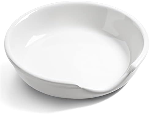 LE TAUCI Spoon Rest, 4.8 Inch, Spoon Rest for Stove Top, True White