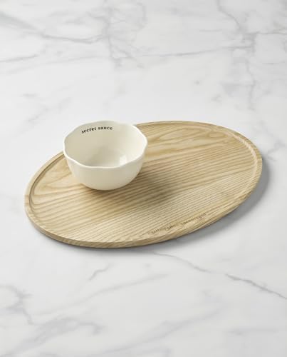 kate spade new york What A Treat Oval Serving Platter and Bowl Set