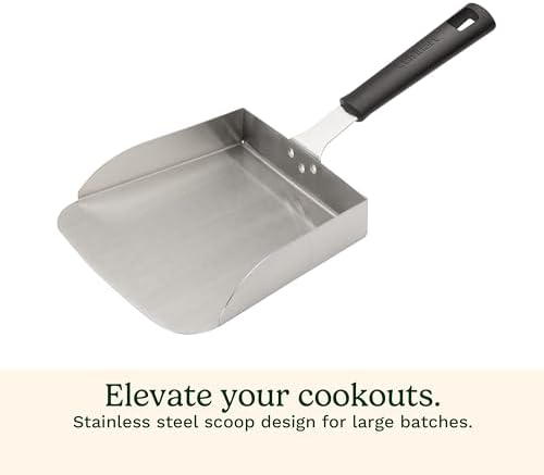 Cuisinart Griddle Food Mover - Extra-Large Stainless Steel Spatula for