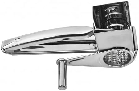 Handheld Rotary Cheese Grater, 430 Steel