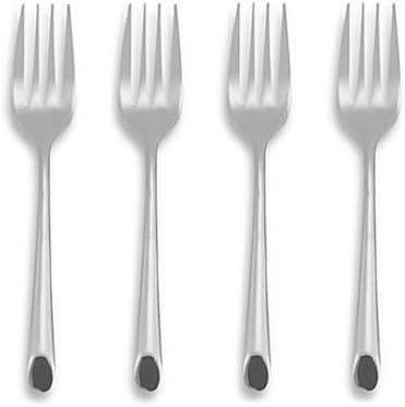 Towle Living Wave Stainless Steel Salad Fork (Set of Four)