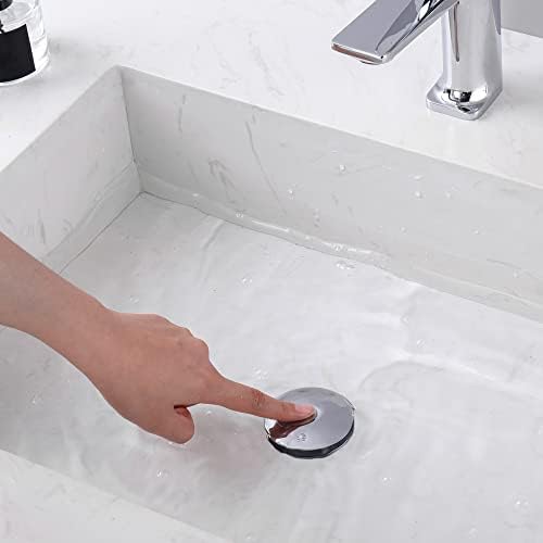 Universal Pop-Up Bathroom Sink Stopper - for 1.1~1.5 Inch Wash Basin
