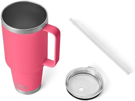 YETI Rambler 42 oz Straw Mug, Tropical Pink