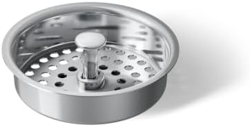 KOHLER K8803-CP Duostrainer Sink Strainer Basket, Polished Chrome