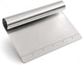 Stainless Steel Dough Scraper Chopper with Measurement Guide, 5.9 Inch