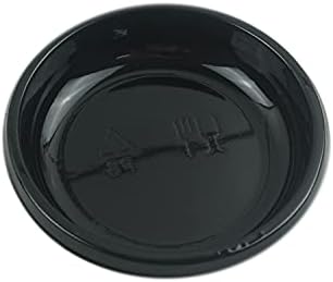 100pcs Mini Dipping Sauce Dish, Plastic Disposable Round Plate