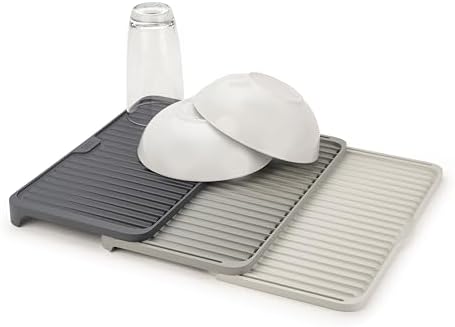 Joseph Joseph Tier Expandable Plastic Draining Board, Grey