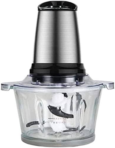 Electric Food Chopper, 300W, 2L Glass Bowl