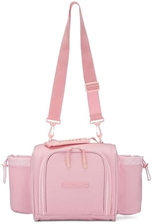 Hydra Cup 10-Piece Insulated Lunch Box, Pink