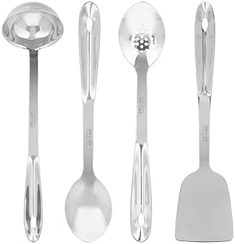 All-Clad 5-Piece Stainless Steel Kitchen Utensil Set