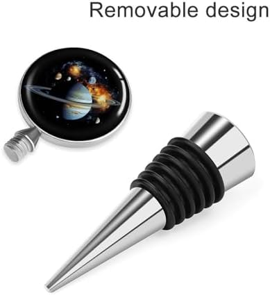Planet Jupiter Wine Stopper Vacuum Alloy Wine Bottle Stopper Reusable