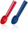 Plastic Ice Cream Scoops, Set of 2 (Red Navy)