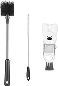 [3 Pack] Bottle Brushes, Stainless Steel Long Handle Water Bottle