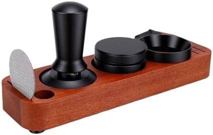 Zerodis 51mm Tamper Set, SpringLoaded Consistent Pressure, 7-Piece