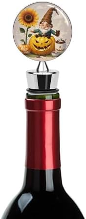 Decorative Pumpkin Wine Stopper Vacuum Alloy Wine Bottle Stopper