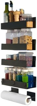 Magnetic Spice Rack Set for Refrigerator